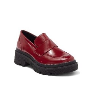 Blondo Red Loafers